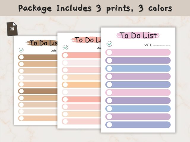 Printable To Do List, Enhancing Productivity - Image 3