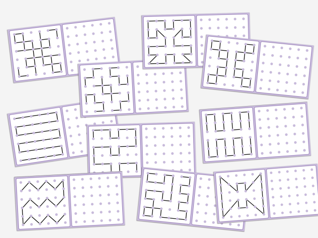 Copy the Pattern, Printable Pattern Activity For Toddlers - Image 2