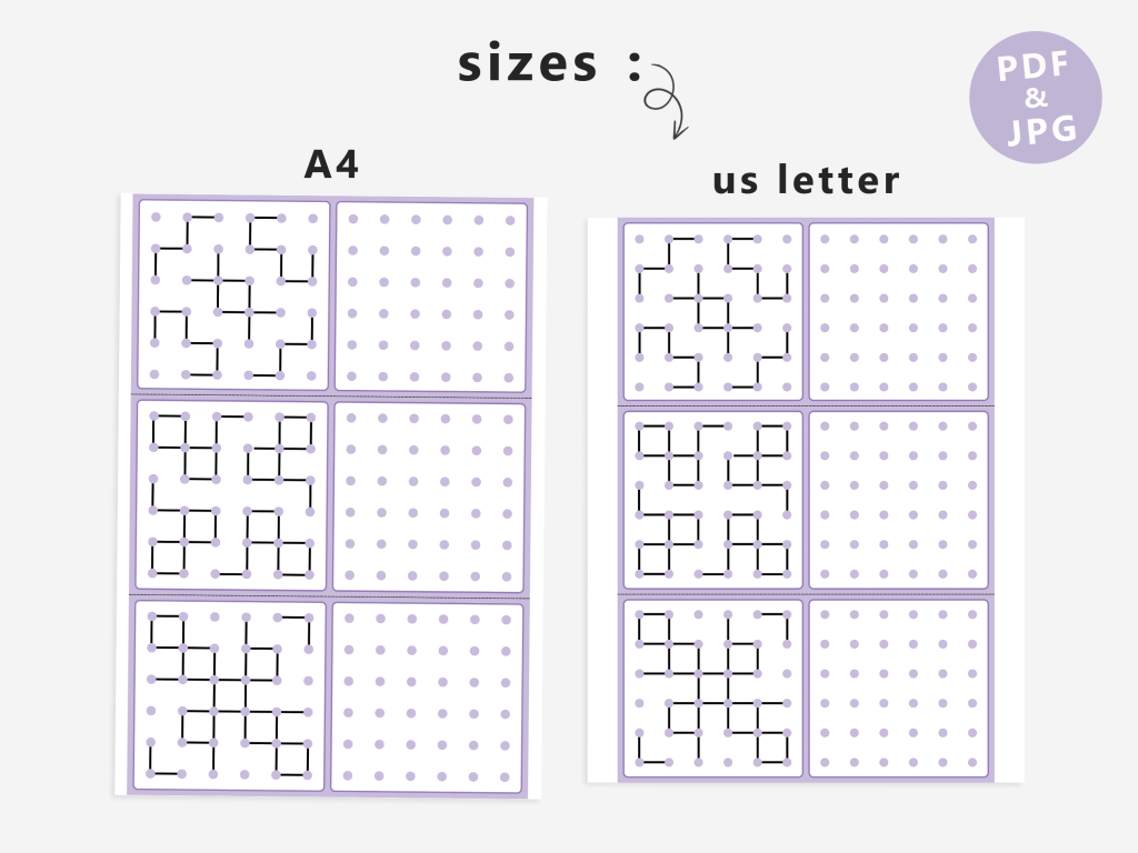 Copy the Pattern, Printable Pattern Activity For Toddlers