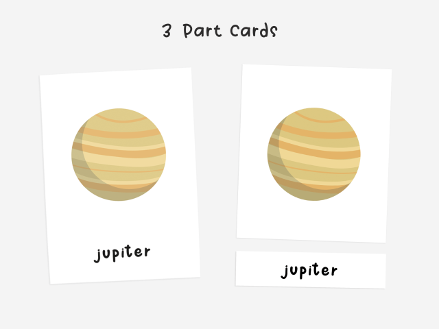 Printable Solar System Planet Cards | Instant Download - Image 3